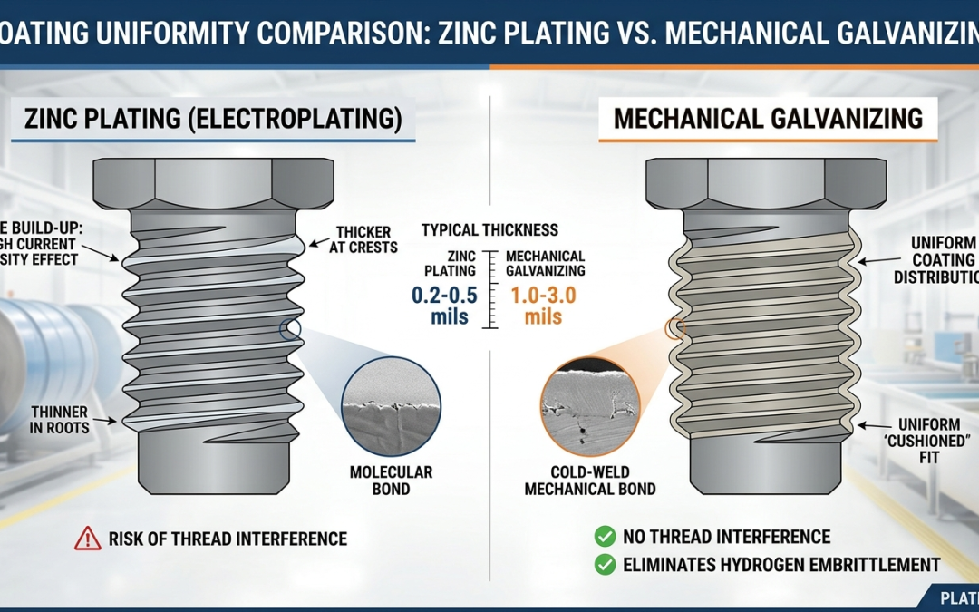 Zinc Plating vs. Mechanical Galvanizing: Key Differences Explained