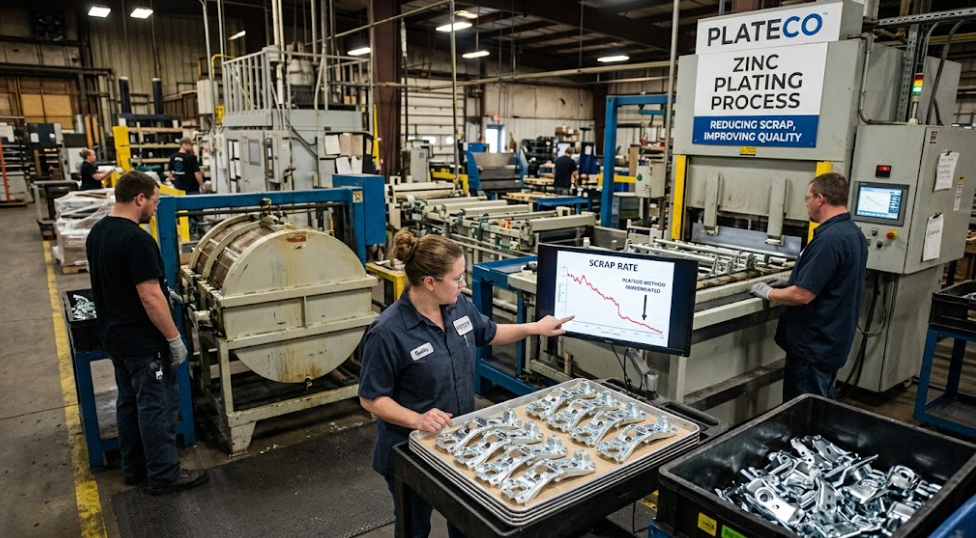 Plateco reduces auto supplier scrap