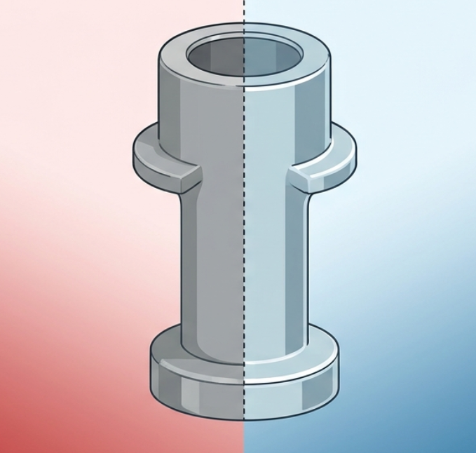 Peeling zinc plating on metal hardware