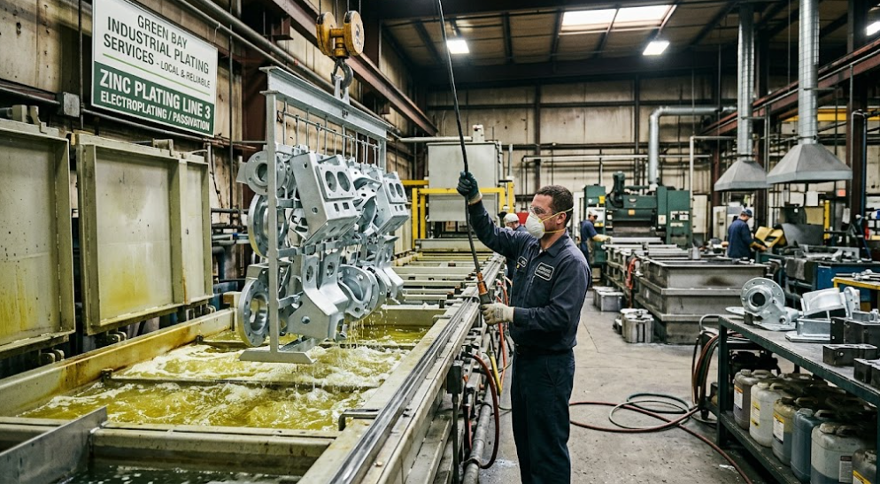 Expert Zinc Plating in Green Bay Zinc plating for Green Bay manufacturers