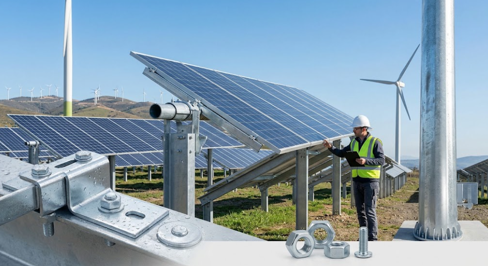 Renewable Energy Zinc Plating Zinc plating for renewable energy components
