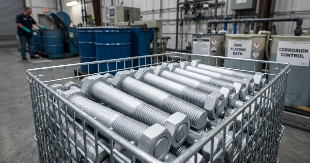Corrosion-resistant zinc barrel coating for steel hardware